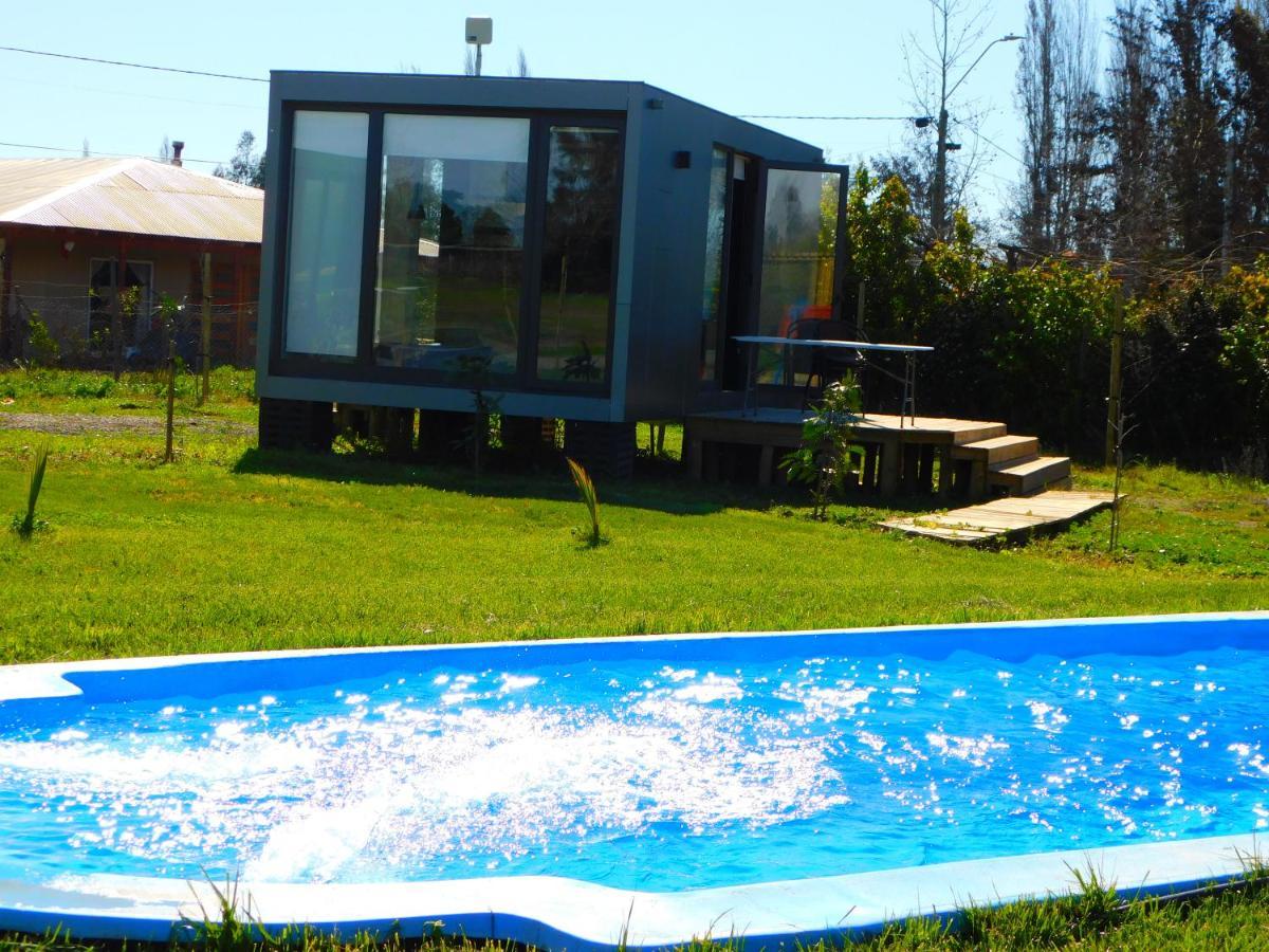 Tiny Colchagua Cabanas Y Padel Lägenhet Santa Cruz Exteriör bild