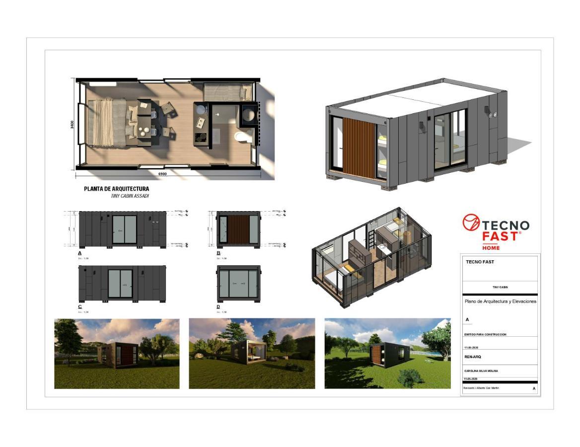 Tiny Colchagua Cabanas Y Padel Lägenhet Santa Cruz Exteriör bild