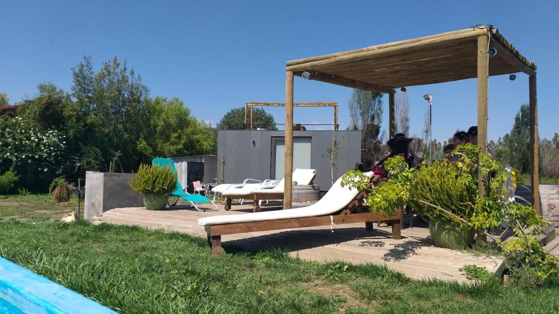 Tiny Colchagua Cabanas Y Padel Lägenhet Santa Cruz Exteriör bild
