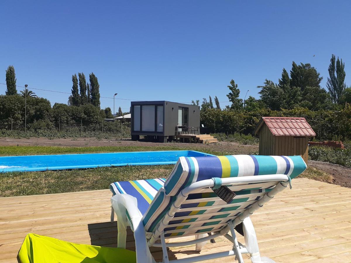 Tiny Colchagua Cabanas Y Padel Lägenhet Santa Cruz Exteriör bild