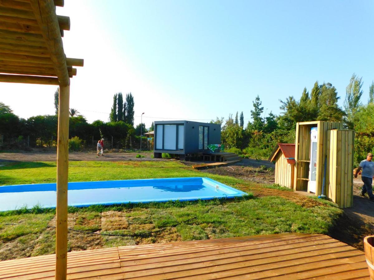 Tiny Colchagua Cabanas Y Padel Lägenhet Santa Cruz Exteriör bild